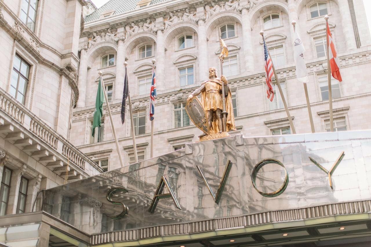 Отель The Savoy Лондон Экстерьер фото